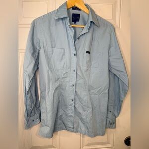 Faconnable Sky Blue Collared Shirt